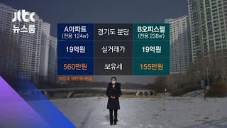 세금 피해 '투기 풍선효과'…오피스텔·상가 몰린다 / JTBC 뉴스룸