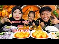 Style indianeating rice with curry eggs and curry fish so yummyeatingshow viral spicy