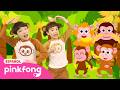 Monkey Banana🐵🍌 | Mono Banana | Canciones Infantiles para Bailar | Pinkfong en español