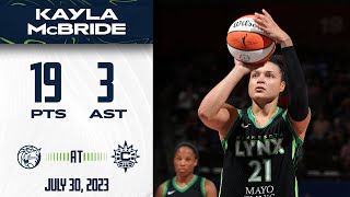 Kayla McBride Drops 19 Points In Win Over Connecticut Sun | 07.30.23