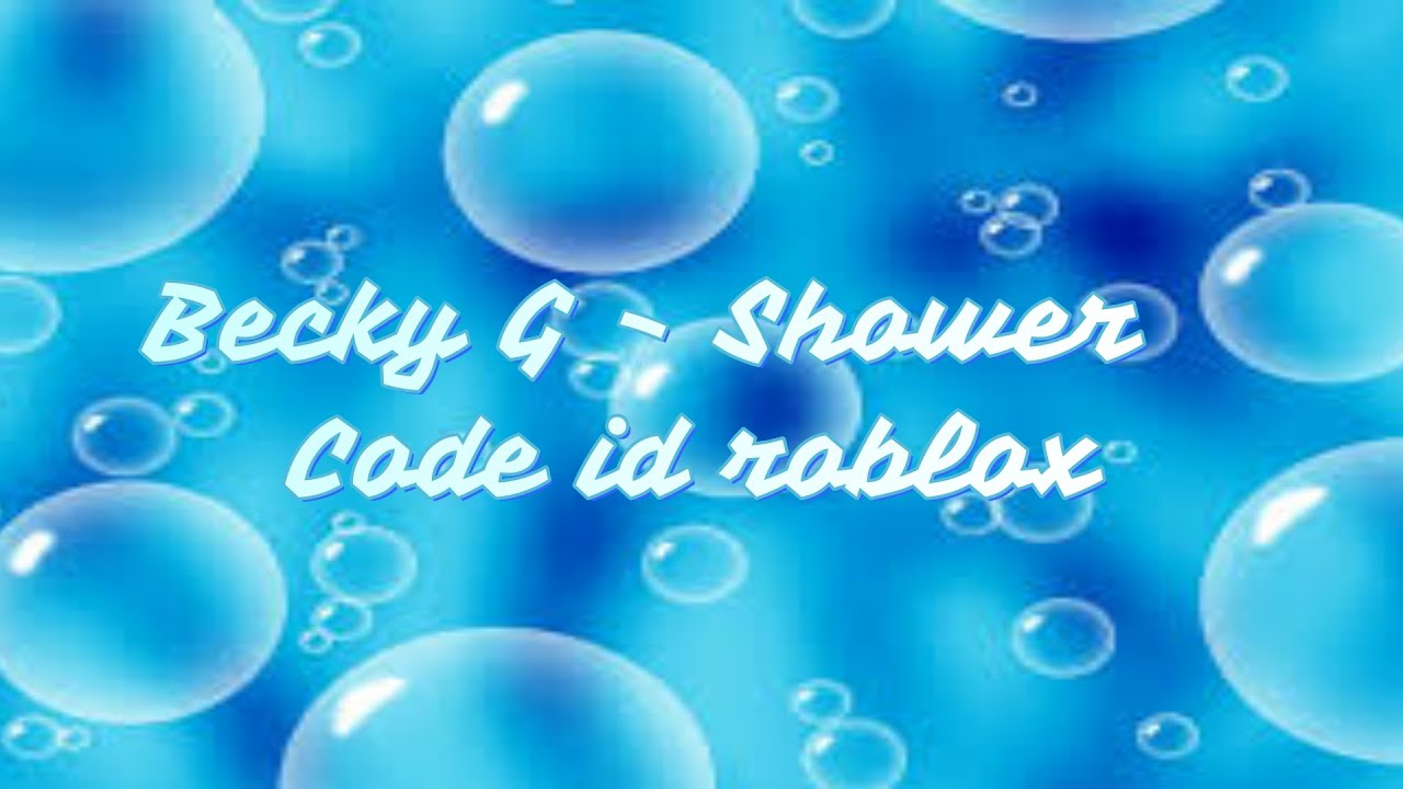 shower roblox id