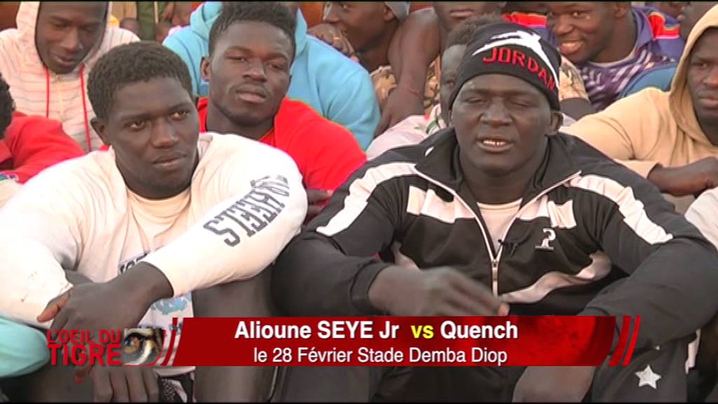 L'oeil du tigre - 23 Fevrier 2016 - Affiche Aliou seye jr Vs Quench
