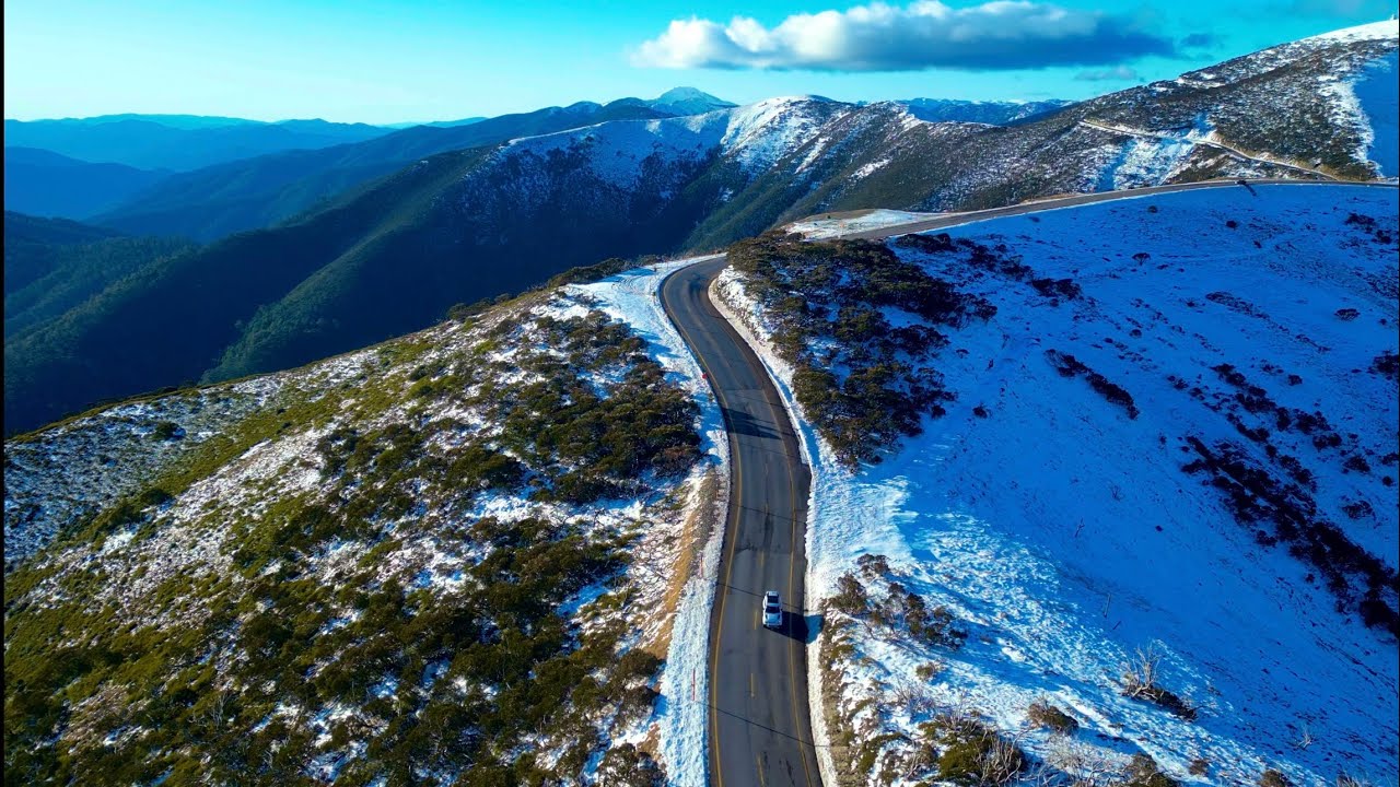 The Great Alpine way Road trip 🚘4K ( Mt Beauty to Jindabyne) - YouTube