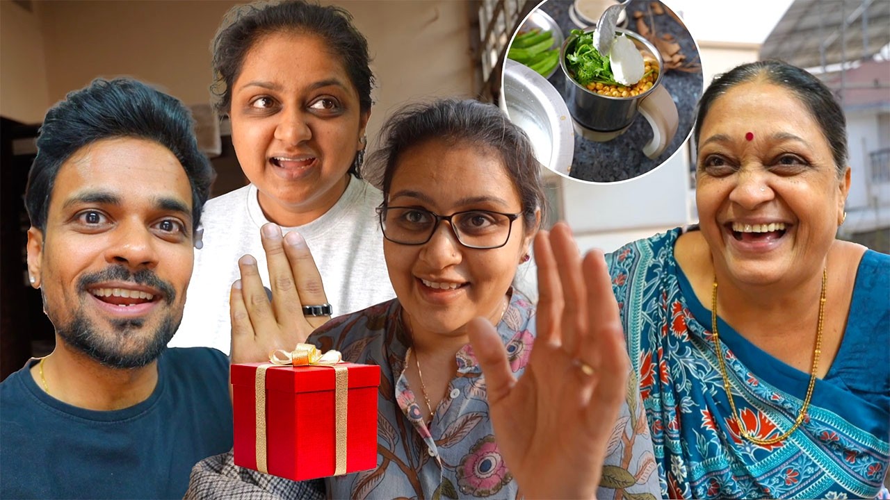 Sarika ko ek badi gift mili aur saali ji ne coconut chutney ki special recipe di !