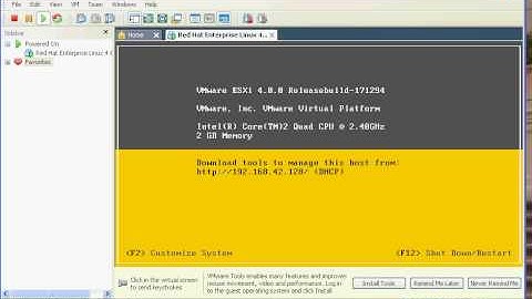 How to install vSphere on VMworkstation pt1