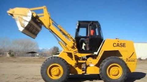 Case W20C Wheel Loader Cert. #1