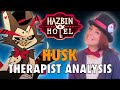 Hazbin hotel therapist analysis husks tender heart