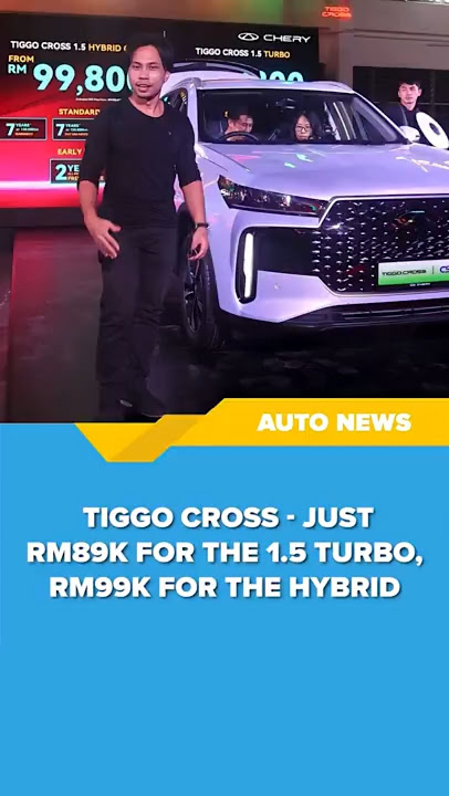As promised, the Chery Tiggo Cross launched UNDER RM100k! #cherytiggo #chery #cherytiggocross