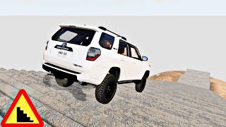 Cars Vs Stairs [24] ▶️ BeamNG DRIVE Realistic Cars Crash Gameplay