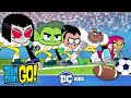 Soccer vs Football ⚽ 🏈 | Teen Titans Go! | @dckids