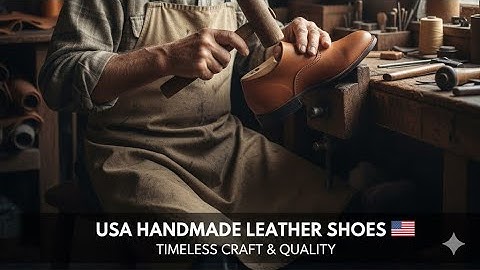 Handmade Leather Shoes Crafting | Traditional Leather Stitching & Shoe Making Process