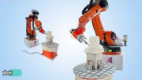 Hualong Machinery 7 Axis Kuka Body Robot Arm CNC 3D Stone Engraving Machine for sale