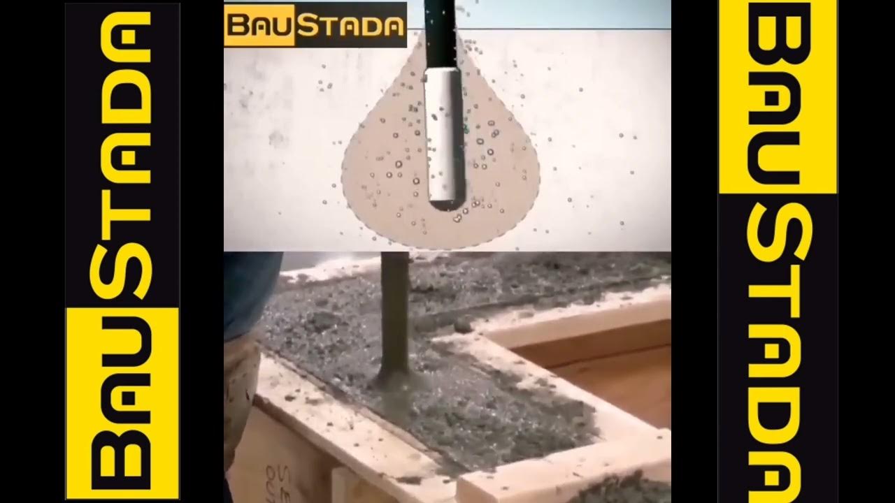 Для чего нужен вибратор. При укладке бетона нельзя забывать про ...