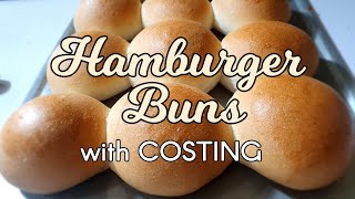 Hamburger Buns Recipe with Costing | Commercial Baking