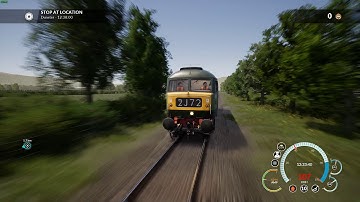 Speed test with the BR Class 47! | TSW: West Somerset Railway