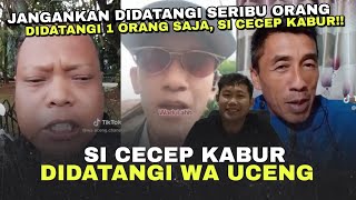 Cecep Jagong Kaburdicari Wa Uceng Usai Nant4Ng 1.000 Pendukung Kdm