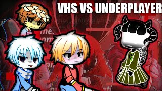 Undertale reacts to VHS vs Underplayer |Credit Below