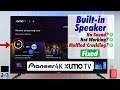Pioneer Xumo TV No Sound on TV Speaker? - Fix Built-in Speaker!