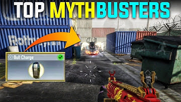 Top 10 New Update Mythbusters in COD Mobile