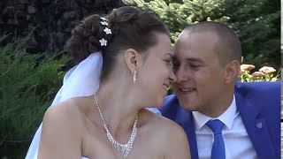 Свадьба в Сумах Клип Счастливые молодожены.