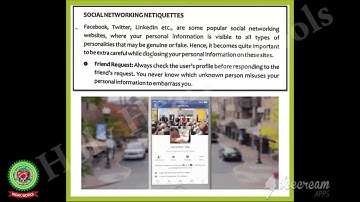 NETIQUETTESGENERAL, EMAIL AND SOCIAL NETWORKING NETIQUETTE Class 5 Computer Holy Heart Schools