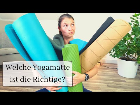 Video: So Wählen Sie Die Richtige Yogamatte Aus