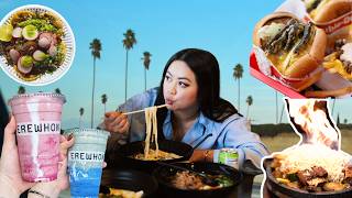 EVERYTHING I ATE IN LA | udon, kbbq, street food, and the BEST tacos EVER! by TIFFYCOOKS 113,953 views 5 months ago 15 minutes