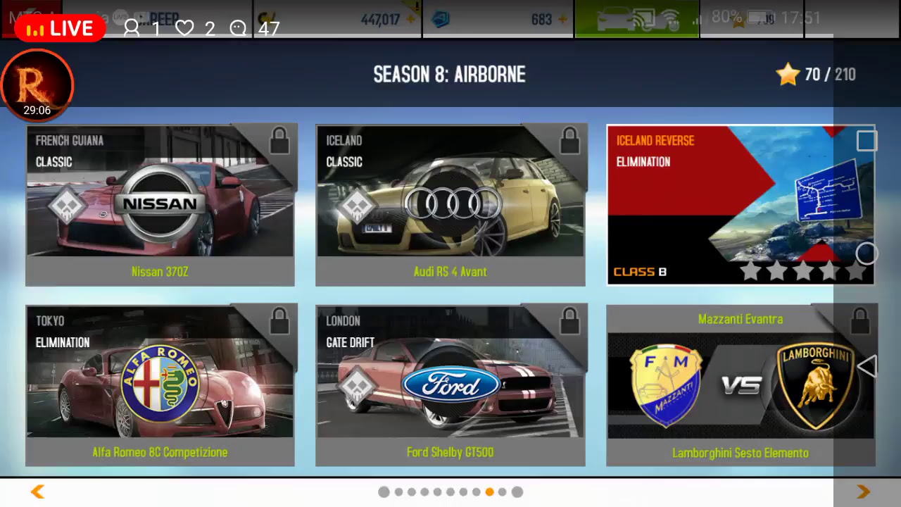 Asphalt 8 , live stream - YouTube