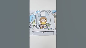 Làm gì trên máy bay ? - Bộ tranh tương tác của Cô Tiên Xanh Tốp Tốp | Bui Ha Chi Tam