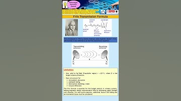 Friis Transmission Formula Explained: How to Apply this Equations to Obtain the Receiver Power, Pr.