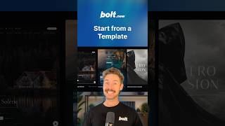 Quick-start your next project with Bolt.new templates