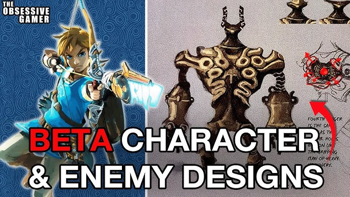 Beta Character Designs of Ocarina of Time