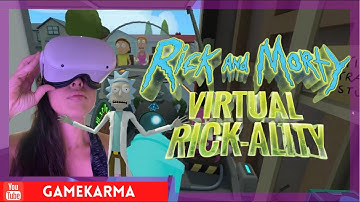 Gamekarma Plays Rick and Morty: Virtual Rick-ality Car repair