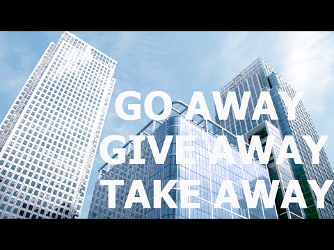 Английские фразовые глаголы: take away - give away - go away