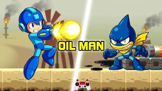 Mega Man Powered Up - Oil Man - Hard - New Style - Part 03/13