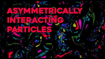 Asymmetrically interacting particles - First version