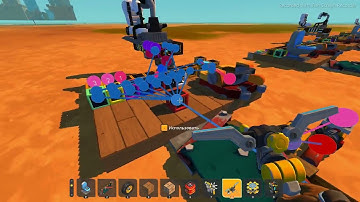 Scrap Mechanic remote control
