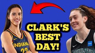 Caitlin Clark's BEST Day Against Breanna Stewart | Indiana Fever vs New York Liberty