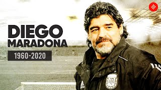 Diego Maradona, Argentine football legend, dies at 60