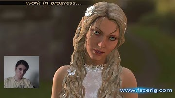 DevBits 08: Alya - Pass2. Now with elven ears, a shirt and shadows.