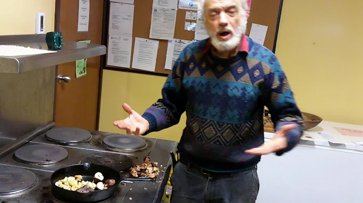 Roasting chestnuts with Michael Dolan
