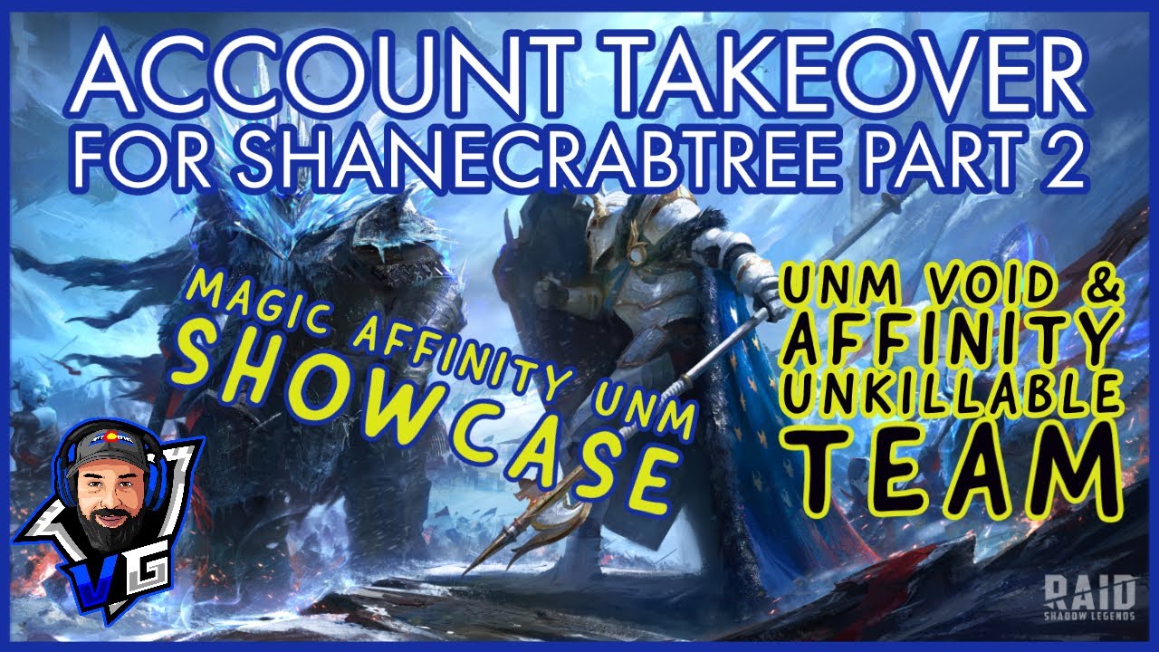 Raid Shadow Legends Unm Clan Boss Unkillable Team Shanecrabtree Takeover Part 2 Youtube