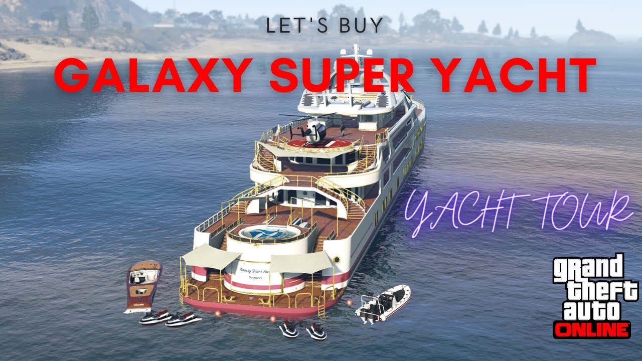 galaxy super yacht price gta