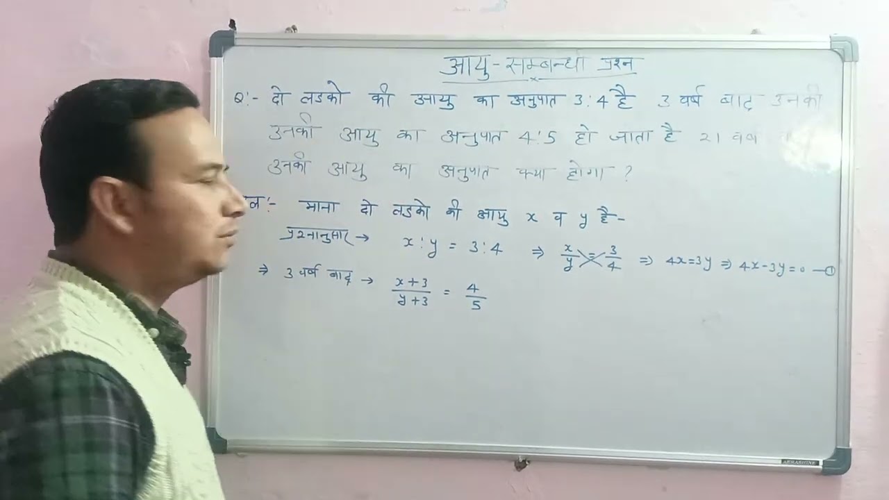 How to solve age type basic mcqs?