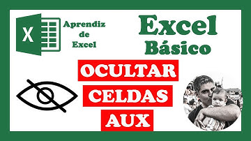 Cómo OCULTAR 🙈 Celdas en Excel - Curso de Excel Básico