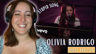 OLIVIA RODRIGO performing STUPID SONG (Reaction & Analysis) | Jennifer Glatzhofer
