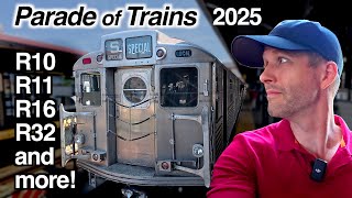2025 PARADE OF TRAINS (and foamers) | New York Transit Museum