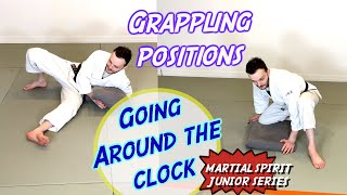 Junior Martial Arts: Grappling Positions // Around the Clock