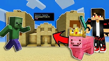 Minecraft , But Every Mob I Kill Spawns a Random Structure!