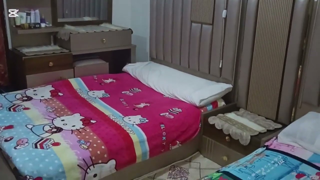 أبني ساعدني في تنظيف غرفته وغسلت ونازلت افرح نفسي بالاسدال رمضان 